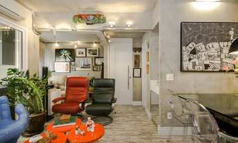 Imagem 4: Apartamento todo reformado em prédio novo e com lazer em Pinheiros - São Paulo - SP