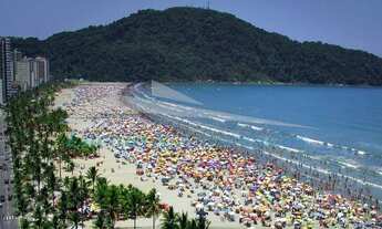 Imagem 4: Apartamento para venda na Vila Guilhermina em Praia Grande SP, 02 dormitorios sendo 02 sui