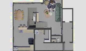 Imagem 3: Triplex para aluguel e venda tem 241 metros quadrados com 3 quartos