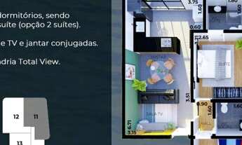 Imagem 5: Apartamento para venda com 75 metros quadrados com 2 quartos em orla - Rifaina - São Paulo