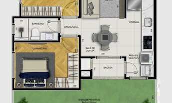 Imagem 6: Apartamento para venda em Pinhais, bairro Weissópolis