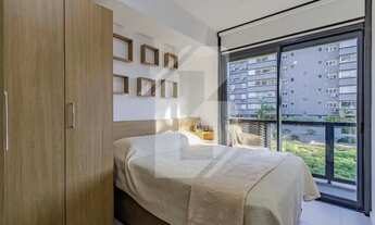 Imagem 5: Apartamento 1 dormitório, Lavabo e suíte com churrasqueira - Mont Serrat - Porto Ale