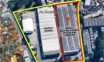 Imagem 3: Galpão/Depósito/Armazém e 10 banheiros para Alugar com 8086 m²