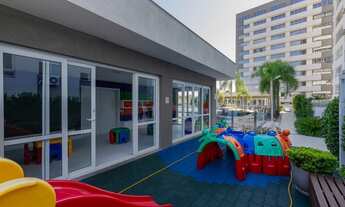 Imagem 4: Lindo apto de 2 dorms com suite, churrasqueira, cozinha estilo americana. 1 vaga e infra c