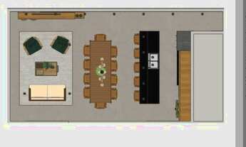 Imagem 4: Casa de condomínio para aluguel e venda possui 278 metros quadrados com 3 quartos