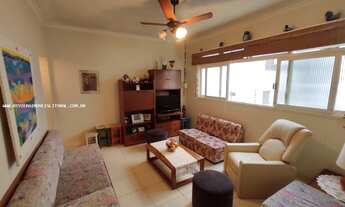 Imagem 2: Apartamento para Venda em Guarujá, Pitangueiras, 3 dormitórios, 1 suíte, 3 banheiros, 1 va