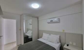Imagem 3: Atlântico Porto - Pituba - Mobiliado - 1 quarto - Nascente - Vista mar - 45m²