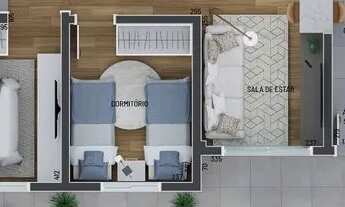 Imagem 7: Apartamento Garden com 2 dormitórios à venda, 110 m² por R$ 531.738 - Tingui - Curitiba/PR