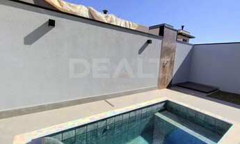 Imagem 9: Terras da Estância em Paulínia 137m² Casa 3 suítes quintal com piscina