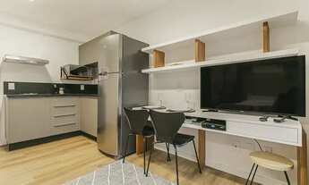 Imagem: Studio para aluguel possui 29 metros quadrados