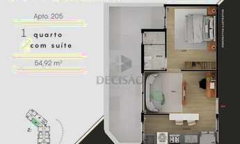 Imagem 3: Cobertura à venda, 1 quarto, 1 suíte, 1 vaga, Serra - Belo Horizonte/MG