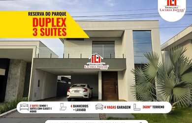 Imagem: Casa Duplex n0 Reserva do Parque com 3 Suítes