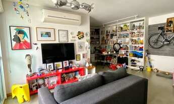 Imagem 2: MARAVILHOSO APARTAMENTO DE 110M2, VARANDÃO, SALÃO COM LAVABO, COZINHA AMERICANA, 3 AMPLOS