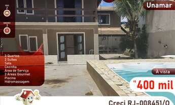 Imagem: Casa para venda com 3 quartos em Unamar