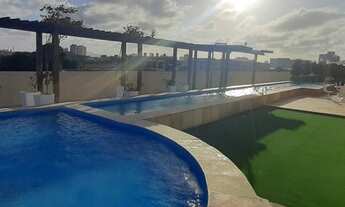 Imagem 2: Apartamento todo mobiliado, vista mar, com 53 mt², com área de lazer completa!!!