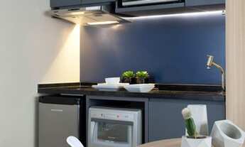 Imagem 3: Studio mobiliado para venda com 28m² e 1 vaga em ALPHAVILLE