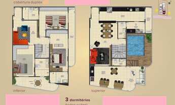 Imagem 2: Apartamento para venda com 80 metros quadrados com 2 quartos em Aviação - Praia Grande - S