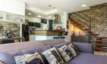 Imagem: Cobertura duplex para venda tem 130 metros