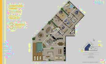 Imagem 6: Apartamento à venda, 3 quartos, 1 suíte, 2 vagas, BARRA DA TIJUCA - RIO DE JANEIRO/RJ