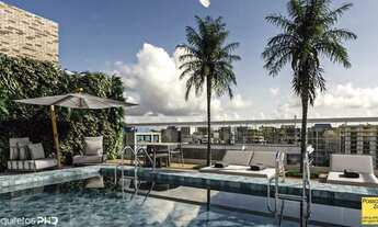 Imagem 2: Apartamento, de 82m², com 2 quartos (2 suítes), bairro Aparecida - Santos/SP