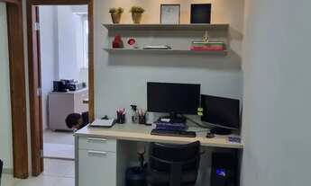 Imagem 3: 2 salas comerciais juntas. 2 banheiros. 2 lavabos. 2 vagas de garagem. Sol da manhã