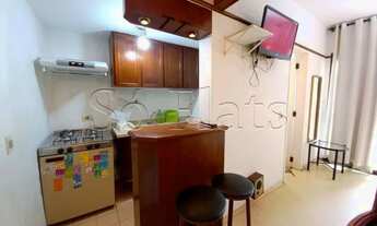 Imagem 4: Flat com custo beneficio no centro, na Av Rio Branco ele fica próx a Av Pacaembu e metrô M