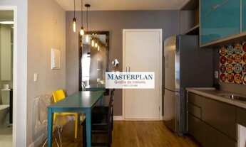 Imagem 2: Belo Studio com varanda 42 m2 a.u - 1 dormitório - 1 vaga - Av. Brigadeiro Luís Antônio