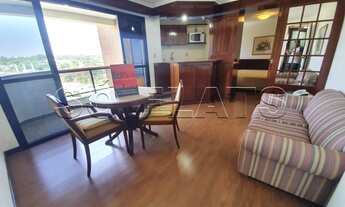 Imagem 2: Flat mobiliado com 1x dormitório no coração de Higienópolis linda vista para o Estádio do