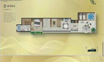 Imagem 4: Apartamento para venda com 149 metros quadrados com 2 quartos em Lourdes - Belo Horizonte