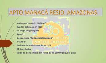 Imagem 7: Apartamento para venda possui 58 metros quadrados com 2 quartos