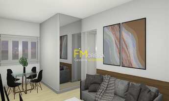 Imagem 3: Apartamento com 2 dormitórios à venda, 47 m² por R$ 255.000 - Vila Guilhermina - Praia Gra