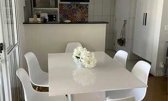 Imagem 3: Condomínio Club na Chácara Santo Antônio comi 112 m² . Sala para 2 ambientes e varanda gou