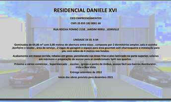 Imagem 2: Sobrado para venda com 69 metros quadrados com 2 quartos em Jardim Iririú - Joinville - SC