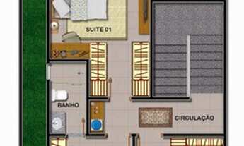 Imagem 7: Lindo Sobrado à venda no condomínio Pérola Rara no bairro Morada do Ouro em Cuiabá - MT