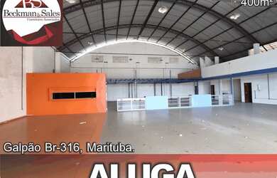 Imagem 3: Galpão/Depósito/Armazém para aluguel tem 400 metros quadrados na BR316 em Marituba - PA