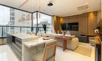 Imagem 6: COBERTURA DUPLEX no ITAIM BIBI com 106 m² sendo: 2 dormitórios (2 suítes) e 2 vagas de gar