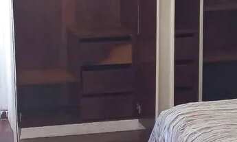 Imagem 4: Quarto e sala mobiliado Vila Laura