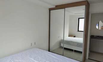 Imagem 3: Apartamento mobiliado em Ondina prédio novo com piscina