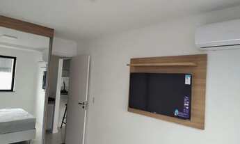 Imagem 2: Apartamento mobiliado em Ondina prédio novo com piscina