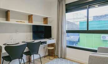 Imagem 2: Studio para aluguel possui 29 metros quadrados com 1 quarto em Centro - Florianópolis - SC