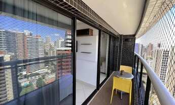 Imagem 4: Aluguel de flat MOBILIADO na Beira Mar de Fortaleza - LANDSCAPE REF: APT.LK.2103