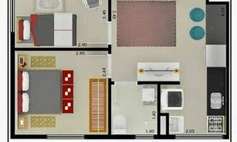 Imagem: Apartamento 2 dormitórios - Pronto - Ermelino