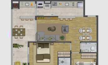 Imagem 7: Apartamento 78 m² Com 2 Suítes no Itaguá - Ubatuba - SP