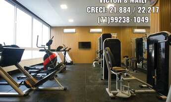 Imagem 4: Apartamento 3/4, dependência, varanda gourmet e 2 vagas / Pituba