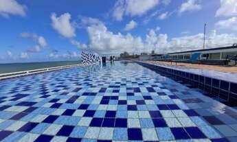 Imagem 2: Flat mobiliado de frente para o mar, em Piedade com 38m2