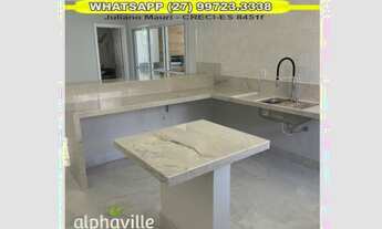 Imagem 6: Casa duplex com 4 quartos sendo 4 suites, com 370m² em um terreno de 482m². Alphaville Jac