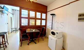 Imagem 3: Flat com custo beneficio no centro, na Av Rio Branco ele fica próx a Av Pacaembu e metrô M