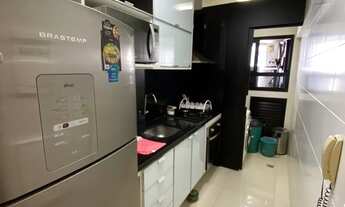 Imagem 4: Caminho das Árvores 2 Suítes Varandão Goumert Salvador Prime Vista Mar Semimobiliado