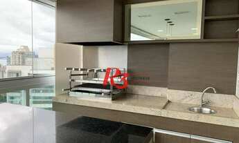 Imagem 2: Apartamento para alugar, 167 m² por R$ 14.000,00/mês - Ponta da Praia - Santos/SP