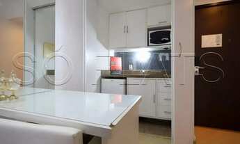 Imagem 7: Lindo Flat com 1x dorm para locação, com excelente estrutura para sua hospedagem. Consulte